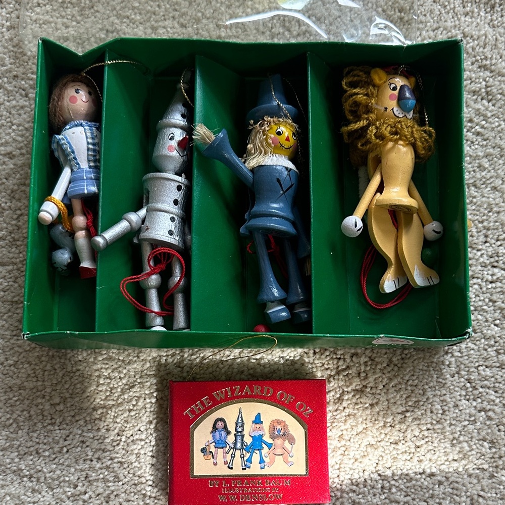 Wizard of Oz Ornament Set - Multicolor